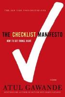 The checklist manifesto : how to get things right