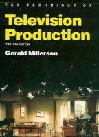 The Technique of Television Production