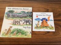 N&auml;r elefanterna dansar --- : djur p&aring; en savann i Afrika / Hemma hos Plupp