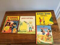 Strumpmannen och &auml;rkefienden/ Jonas och bina, Tv&aring; historier om PLUTO, LUCKY LUKE - Indianer i Vilda V&auml;stern