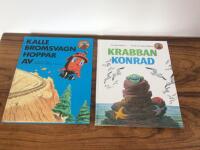 Krabban Konrad/ Kalle Bromsvagn hoppar av