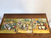 Sigge, Herman och Mulle Mullvad g&aring;r p&aring; uppt&auml;cktsf&auml;rd / Sigge Herman och Mulle Mullvad flyttar in/ Mulle Mullvad &aring;ker kana