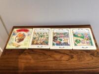 NALLE BJ&Ouml;RN L&Auml;R SIG DANSA/ MOROTEN SOM VANN F&Ouml;RSTA PRIS; SAGOR FR&Aring;N MOROTSLANDET/ KANINERNAS TROLLERI/ EN SAGA OM EN SAGA