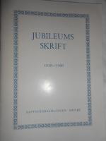 Jubileumsskrift &ouml;ver Baptistf&ouml;rsamlingen i S&auml;vsj&ouml;s femtio&aring;riga verksamhet 1910-1960