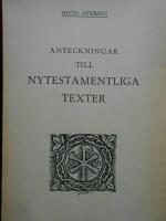 Anteckningar till nytestamentliga texter