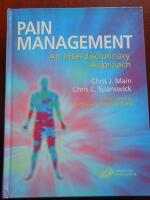 Pain management : an interdisciplinary approach