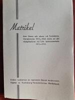 Matrikel &ouml;ver l&auml;rare och elever vid Tumleberg-Varaskolorna 1915-1946 j&auml;mte en del v&auml;stg&ouml;taelever vid Tyfts lantmannaskola 1911-1915