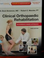 Clinical Orthopaedic Rehabillitation An Evidence-Based Approach