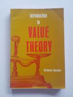 Introduction to Value Theory