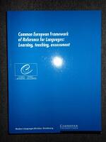 Common European Framework of Reference for Languages