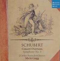 Schubert: Concert overtures, Symphony No. 5