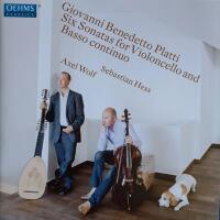Giovanni Benedetto Platti: Six sonatas for violoncello and basso continuo