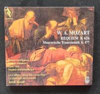W.A. Mozart: Requiem (K. 626), Maurerische Trauermusik (K. 477)