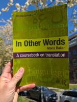 In other words - a coursebook on translation