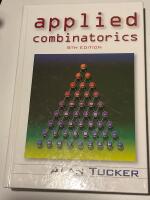 Applied Combinatorics, 5th Edition