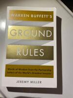 Warren Buffett's Ground Rules
