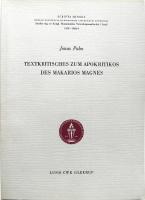  Textkritisches zum Apokritikos des Makarios Magnes