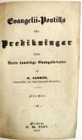 Evangelii-postilla eller predikningar &ouml;fwer &aring;rets samtlige evangelii-texter. Del I + Del II
