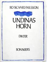 Undinas horn. Dikter