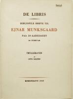 TRYLLEHAVEN. S&AElig;RTRYK FRA: De Libris. Bibliofile breve til Ejnar Munksgaard. Paa 50-aarsdagen 28.februar.
