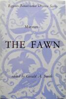 The Fawn (Regents Renaissance Drama Series)