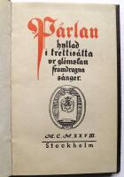 P&auml;rlan hyllad i trettio&aring;tta ur gl&ouml;mskan framdragna s&aring;nger. Med inledning av Jack Godeman och vignetter av Ham. 