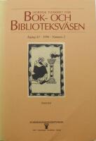 Nordisk tidskrift f&ouml;r bok- och biblioteksv&auml;sen. 1996 Nummer 2