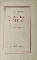 Vetenskap och dikt. I &ouml;vers&auml;ttning och med en efterskrift av Teddy Brunius 