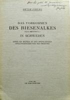 Das Vorkommen des Riesenalkes (Alca Impennis L.) in Schweden sowie ein Beitrag zu den sp&auml;tglazialen Niveauver&auml;nderungen des &Ouml;resunds  