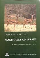 Fauna Palaestina: Mammalia of Israel