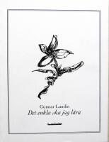 Det enkla ska jag l&auml;ra