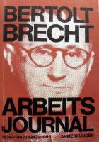 Arbeitsjournal. 1938 -1942 / 1942 - 1955. Anmerkungen