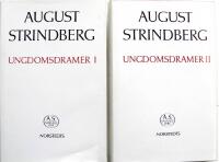 Ungdomsdramer I och II. Tv&aring; volymer.  August Strindbergs samlade verk, Nationalupplagan 