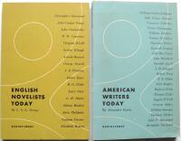 ENGLISH NOVELISTS TODAY. Engelsk radiokurs h&ouml;sten 1955. + AMERICAN WRITERS TODAY. Engelsk radiokurs v&aring;ren 1956