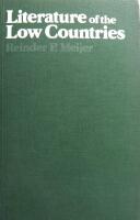 Literature of the Low Countries: A Short History of Dutch Literature in the Netherlands and Belgium 