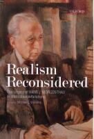 Realism Reconsidered: The Legacy of Hans Morgenthau in International Relations