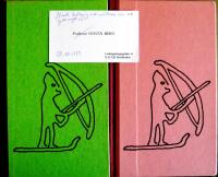 G&ouml;sta Bergs tryckta skrifter 1919-1973 + G&ouml;sta Bergs tryckta skrifter 1973-1983. Tv&aring; volymer. KOMPLETT