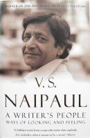 A Writer's People: Ways of Looking and Feeling