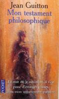 Mon testament philosophique