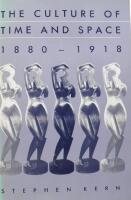 The culture of time and space 1880-1918