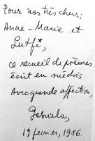 Kvinnans spegel. EGENH&Auml;NDIG DEDIKATION  