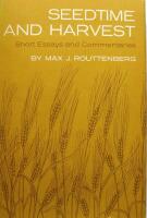 Seedtime and Harvest