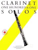 Clarinet - one hundred & one solos