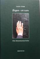 Bogen - en vare. Om litteraturens krise