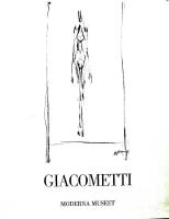 Alberto Giacometti : Moderna museet, Stockholm, 12 februari-27 mars 1977  