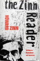 The Zinn Reader - Writings on Disobedience and Democracy