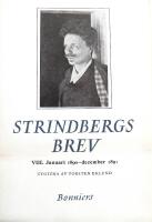 Strindbergs brev VIII. Januari 1890 - december 1891 