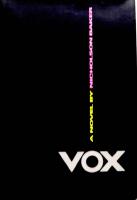 Vox - a novel