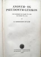 Anonym-og pseudonym-lexikon for Danmark og Island til 1920 og Norge til 1814 