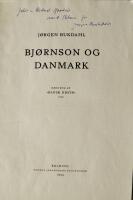 Bj&oslash;rnson og Danmark 